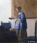 Woman Reading a Letter johan